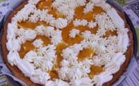 Tarte à la crème d'orange et chantilly