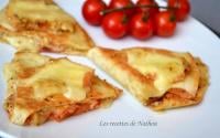 Quesadillas au Maroilles, tomates et moutarde à l'ancienne