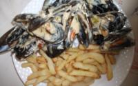 Moules marinières avec frites