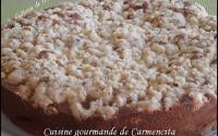 Gâteau crumble classique