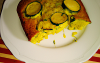 Gâteau courgettes au micro-onde