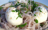 Consommé aux herbes fraîches