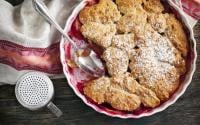 Cobbler aux prunes