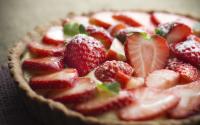 Tarte aux fraises et à la crème pâtissière