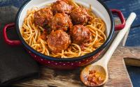 Spaghettis aux boulettes de viande