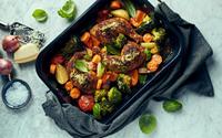 La recette express de Philippe Etchebest : un poulet aux légumes prêt en 10 minutes chrono