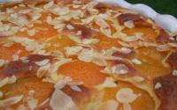 Gâteau abricots et amandes façon clafoutis