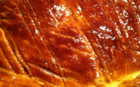 Galette des rois (sans beurre) Frangipane Noix et Poires !