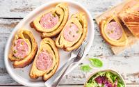 Saucisson brioché rapide