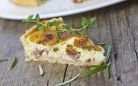 Quiche Lorraine express sur pâte feuilletée