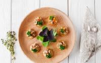 Quelles idées de recettes faciles et jolies pour l'apéro de Noël avec du foie gras ?