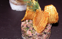 Tartare filet de veau aux huîtres de l'Ile de Sein d'Eric Lavallée