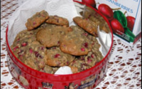 Biscuits aux canneberges / Cookies aux Cranberries