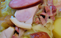 Choucroute traditionnelle craquante