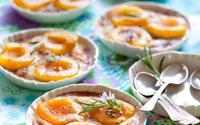Petits gratins express aux abricots
