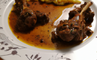 Lapin sauce aigre douce à la Picarde