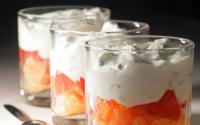 Verrine de saumon et mascarpone