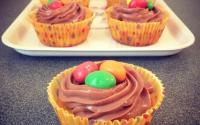 Cupcakes aux m&m's maison