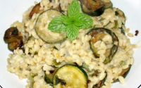 Blésotto aux courgettes maison