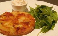 Tatin pommes camembert - Espuma de cidre