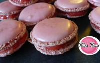 Macarons fraise Tagada traditionnels