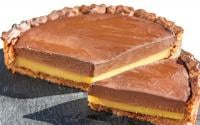 Tarte vegan au chocolat et à l'orange sans gluten