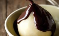 Poire Belle Hélène au Nutella