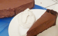 Cheesecake au chocolat (sans cuisson et sans gélifiant)