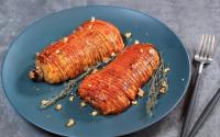 Repas de Noël : ce butternut rôti façon hasselback est l'accompagnement parfait pour sublimer votre viande ou poisson