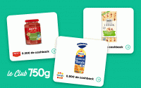 Club 750g : voici les 3 offres de la semaine pour récupérer de l’argent sur l’achat de sauce tomate, brioche et de chocolat !