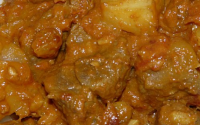 Curry d'agneau au lait de coco