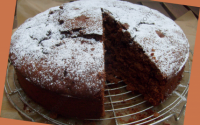 Gâteau aux courgettes et chocolat