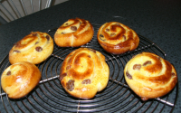 Petits pains aux raisins maison