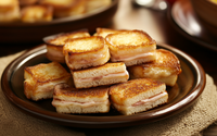 Mini croque apéro (croque monsieur)