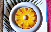 Gâteau ananas flan