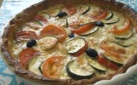 Tarte courgettes-tomates