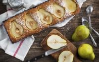 Tarte amandine aux poires et poudre d'amandes