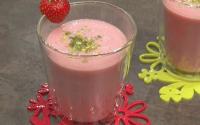 Smoothie aux fraises