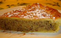 Gâteau sucré aux lentilles vertes du Puy