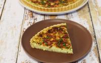 Tarte à l'oignon et à la ciboulette