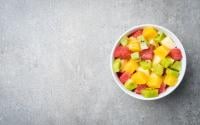 Salade de fruits au coco