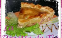 Tourte pomme de terre poireau