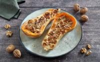 Le butternut farci au poulet et aux noix : la recette facile et gourmande à tester ce week-end !