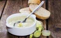 Soupe de blancs de poireaux