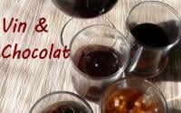 Variations de ganaches noires et accords chocolat-vin