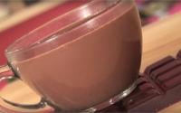 Chocolat chaud aux deux chocolats lait et noir