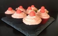 Cupcakes fraises Tagada