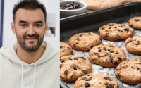 “Je les aime juste à la sortie du four” : Cyril Lignac livre sa recette pour faire des cookies croustillants et fondants comme aux USA