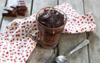 Mug Cake au chocolat, pointe de vanille