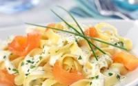 Tagliatelles au saumon sauce onctueuse au Tartare®